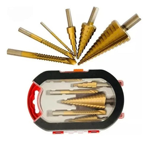 Juego de brocas de 5 puntas