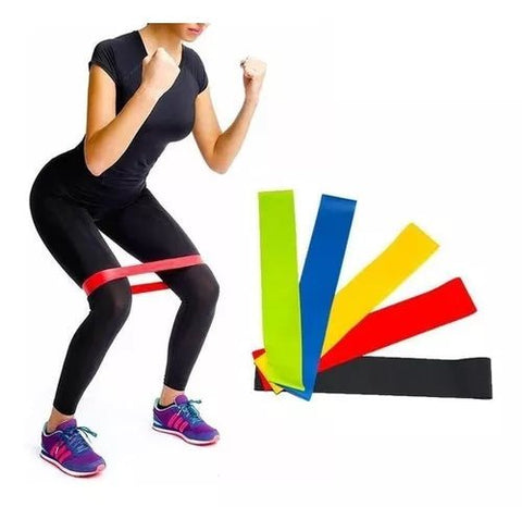 Bandas De Resistencia 5pcs