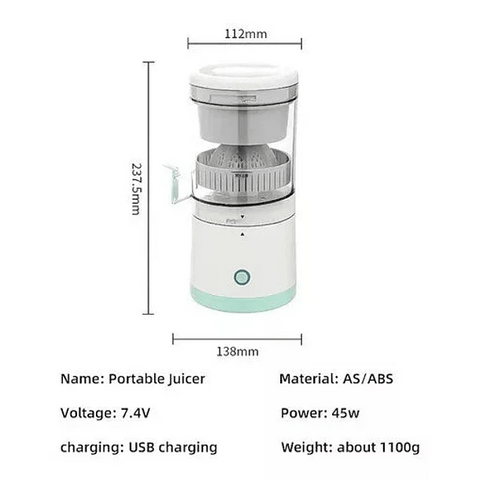 Exprimidor De Naranja automático Recargable Portátil