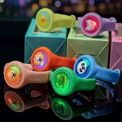 Pulsera con luz repelente